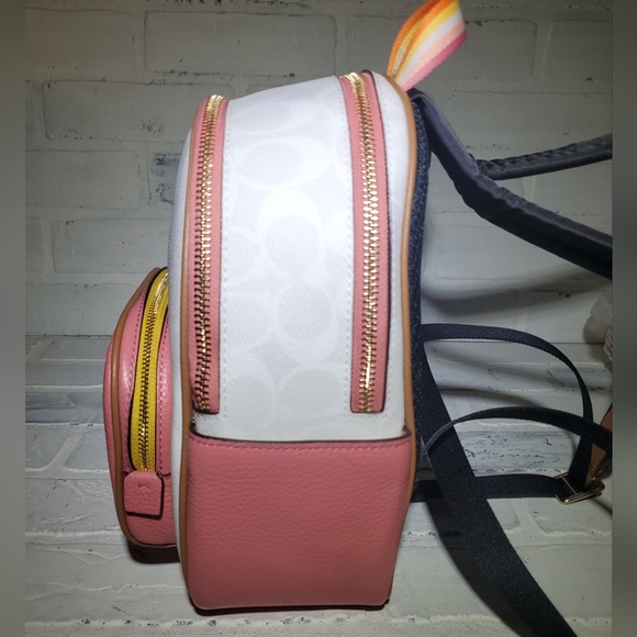 NWT Coach Mini Court Women's Backpack with Butterfly - Picture 5 of 8